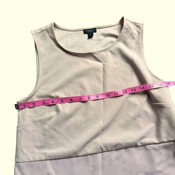 Ann Taylor Blush Pink Tank Blouse Top Size Small - Picture 3 of 5